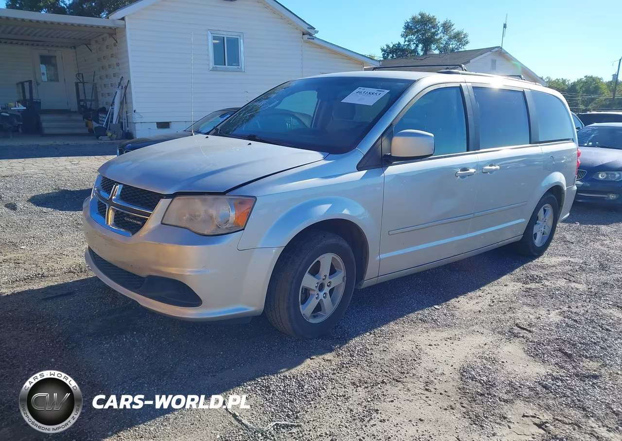 2012 Dodge Grand Caravan Sxt VIN:2C4RDGCG6CR153246 - 2