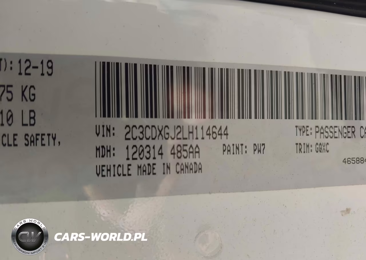 2020 Dodge Charger Scat Pack Rwd VIN:2C3CDXGJ2LH114644 - 9