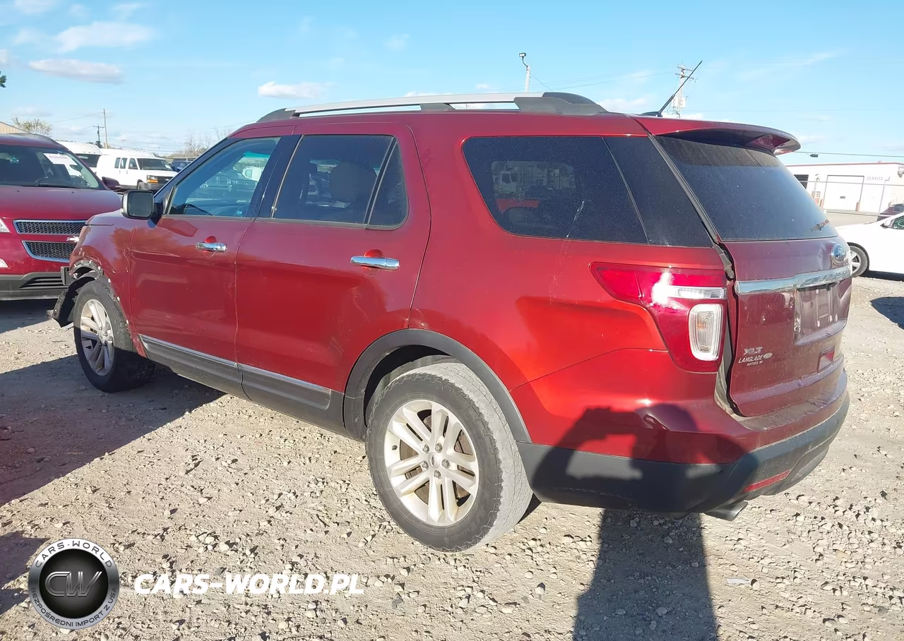2014 Ford Explorer Xlt VIN:1FM5K7D92EGA47946 - 3