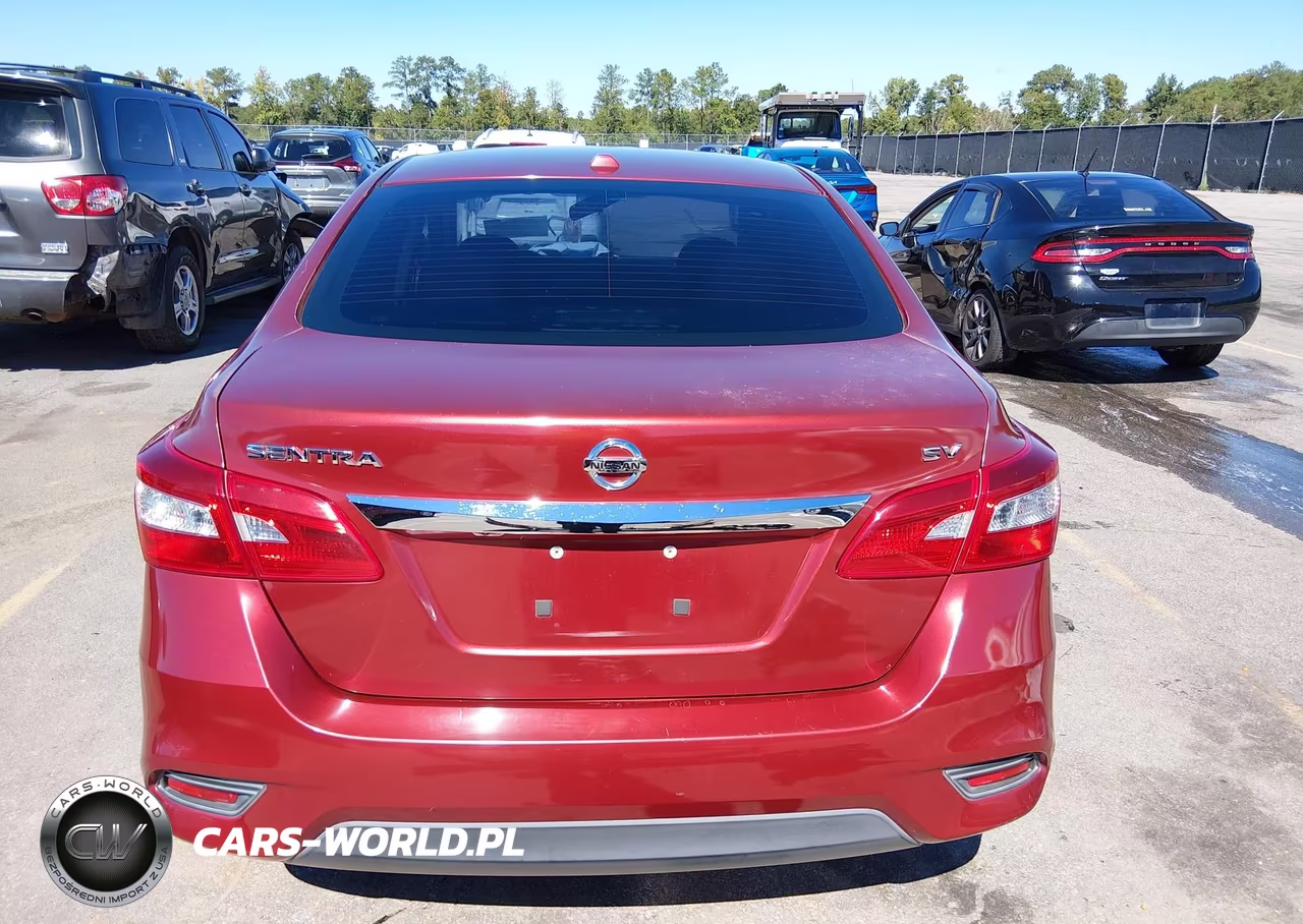 2017 Nissan Sentra Sv VIN:3N1AB7AP8HY261643 - 17