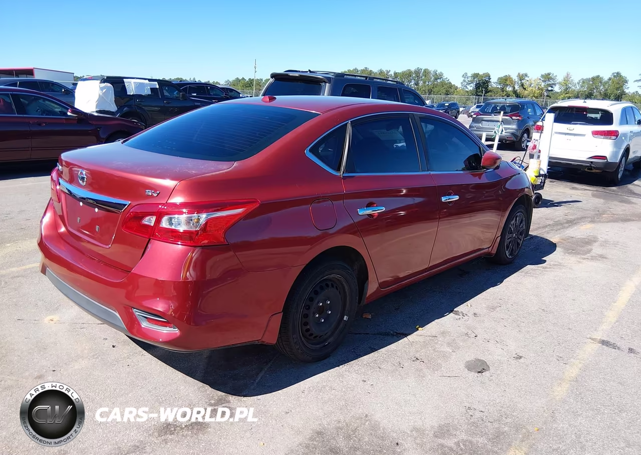 2017 Nissan Sentra Sv VIN:3N1AB7AP8HY261643 - 4