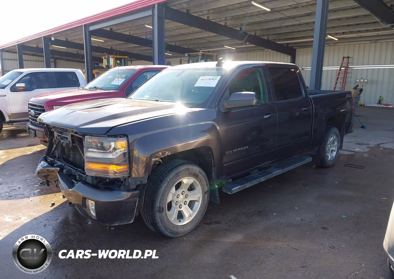 2016 Chevrolet Silverado 1500 2Lt VIN:3GCUKREC1GG107762 - 2