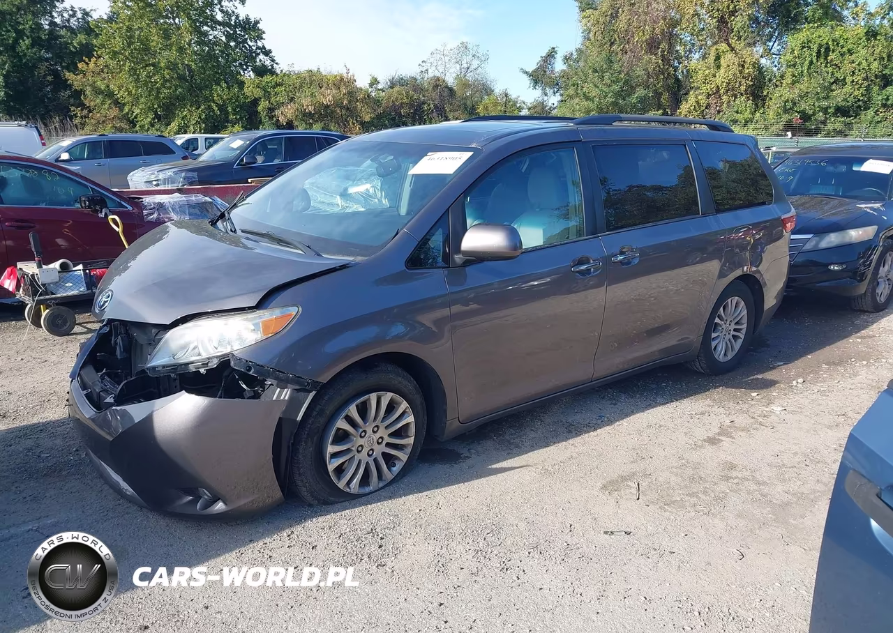 2015 Toyota Sienna Xle Premium 8 Passenger VIN:5TDYK3DC1FS635883 - 2