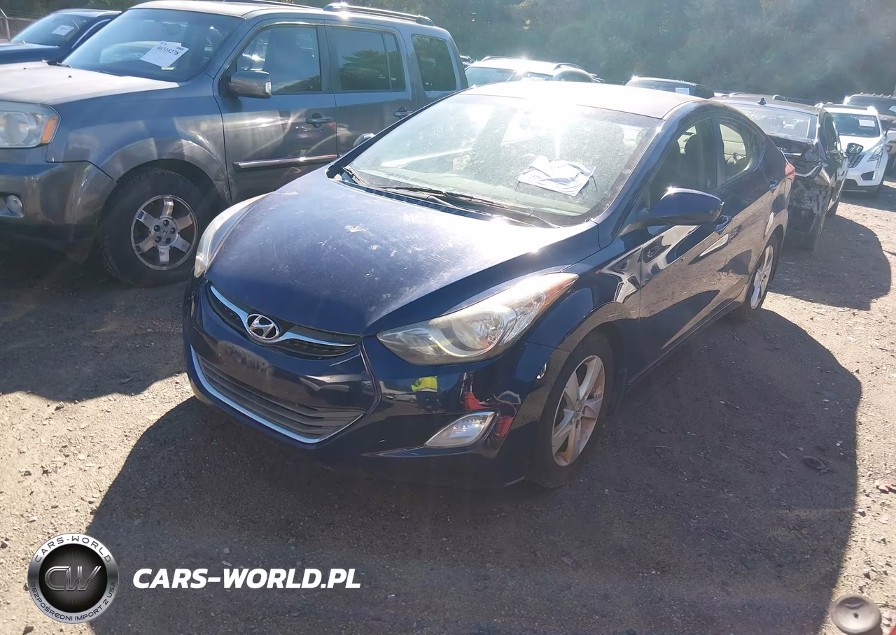 2013 Hyundai Elantra Gls VIN:5NPDH4AE1DH407927 - 2