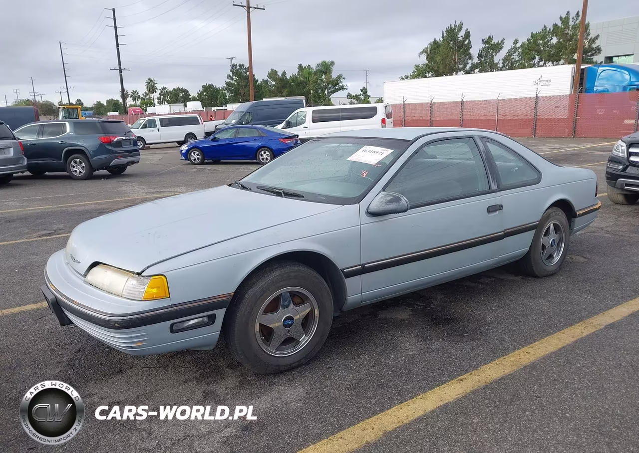 1989 Ford Thunderbird VIN:1FAPP6045KH121715 - 2