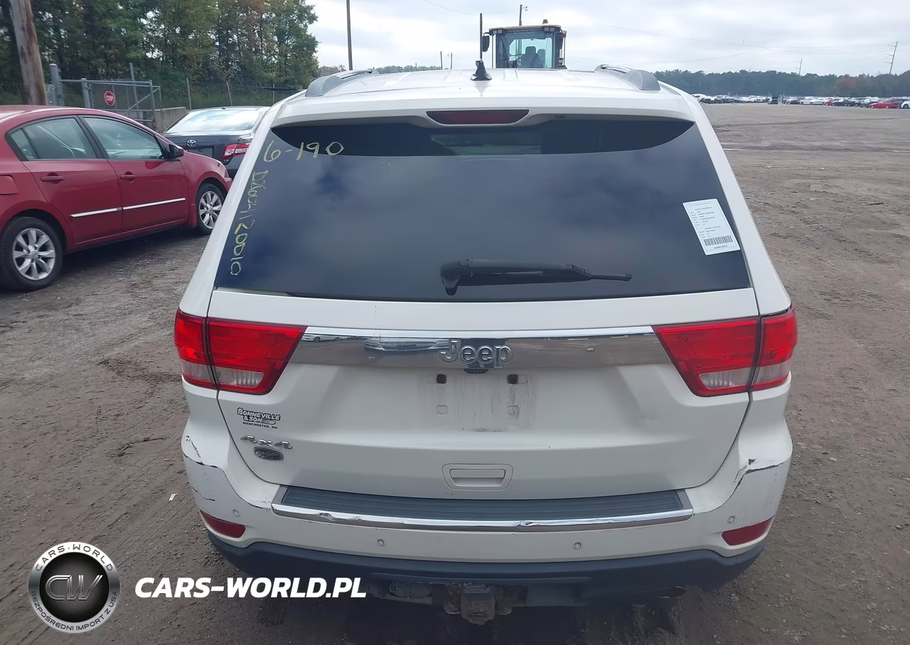 2012 Jeep Grand Cherokee Overland VIN:1C4RJFCG4CC342828 - 15