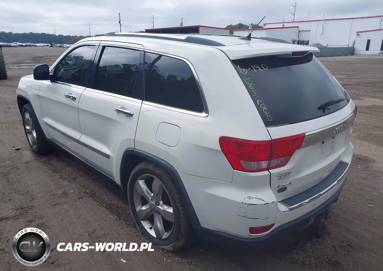 2012 Jeep Grand Cherokee Overland VIN:1C4RJFCG4CC342828 - 3