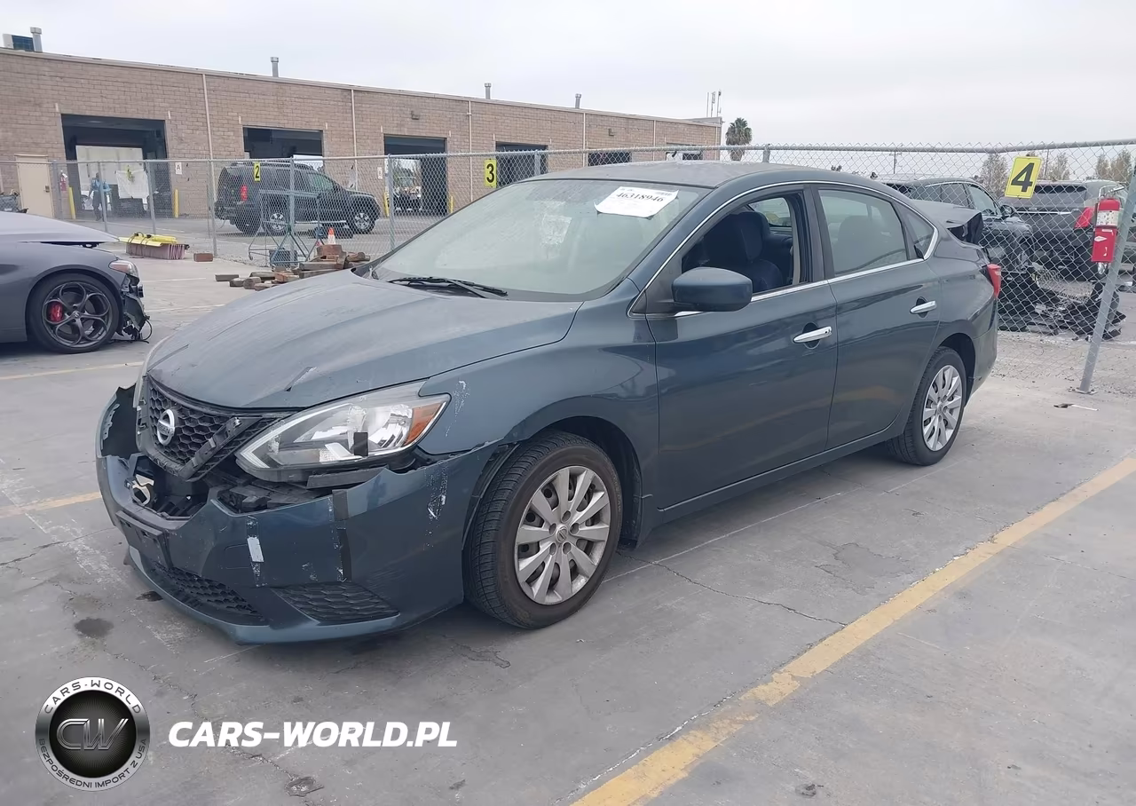 2016 Nissan Sentra Sv VIN:3N1AB7APXGL660114 - 2