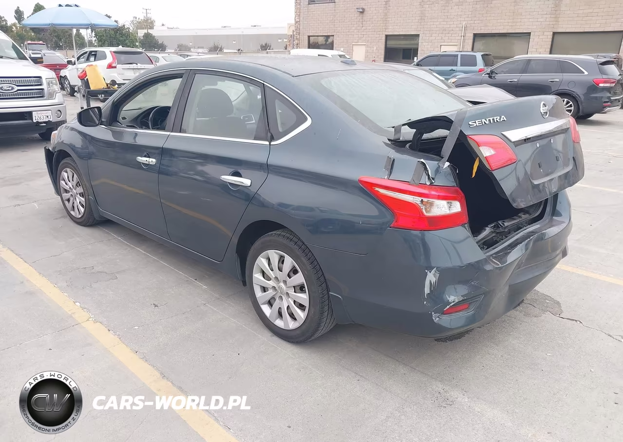 2016 Nissan Sentra Sv VIN:3N1AB7APXGL660114 - 3