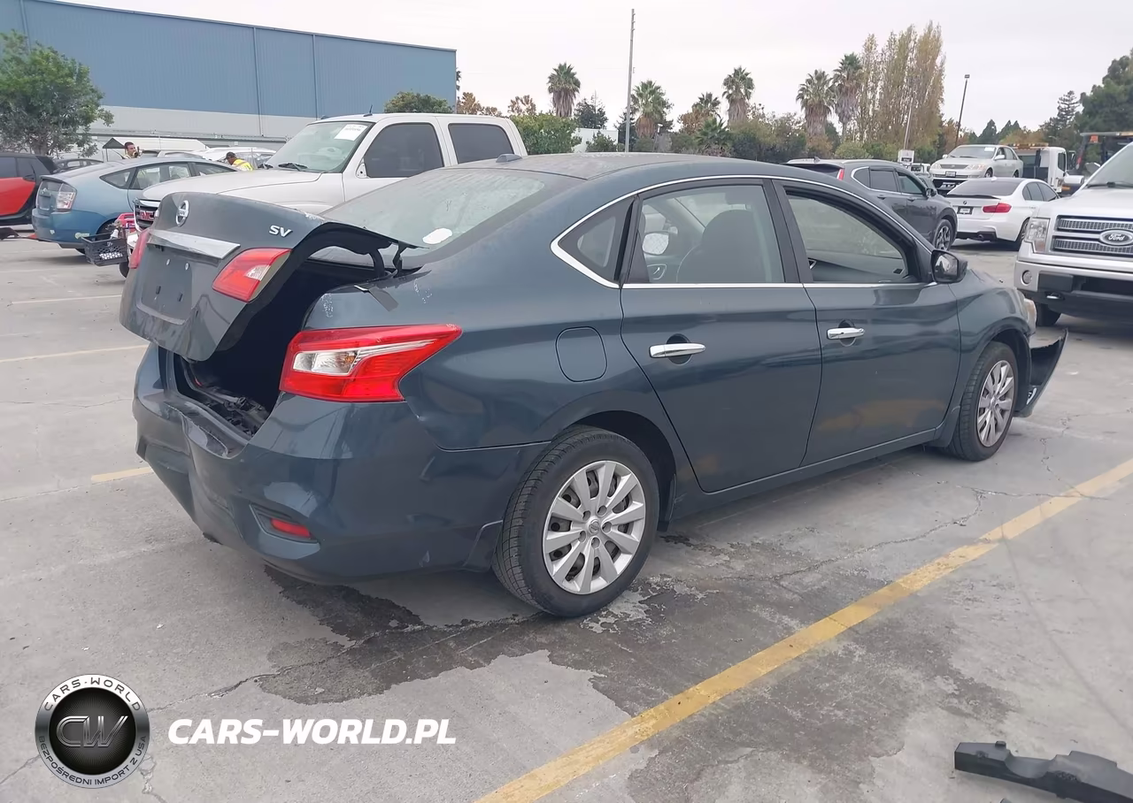 2016 Nissan Sentra Sv VIN:3N1AB7APXGL660114 - 4