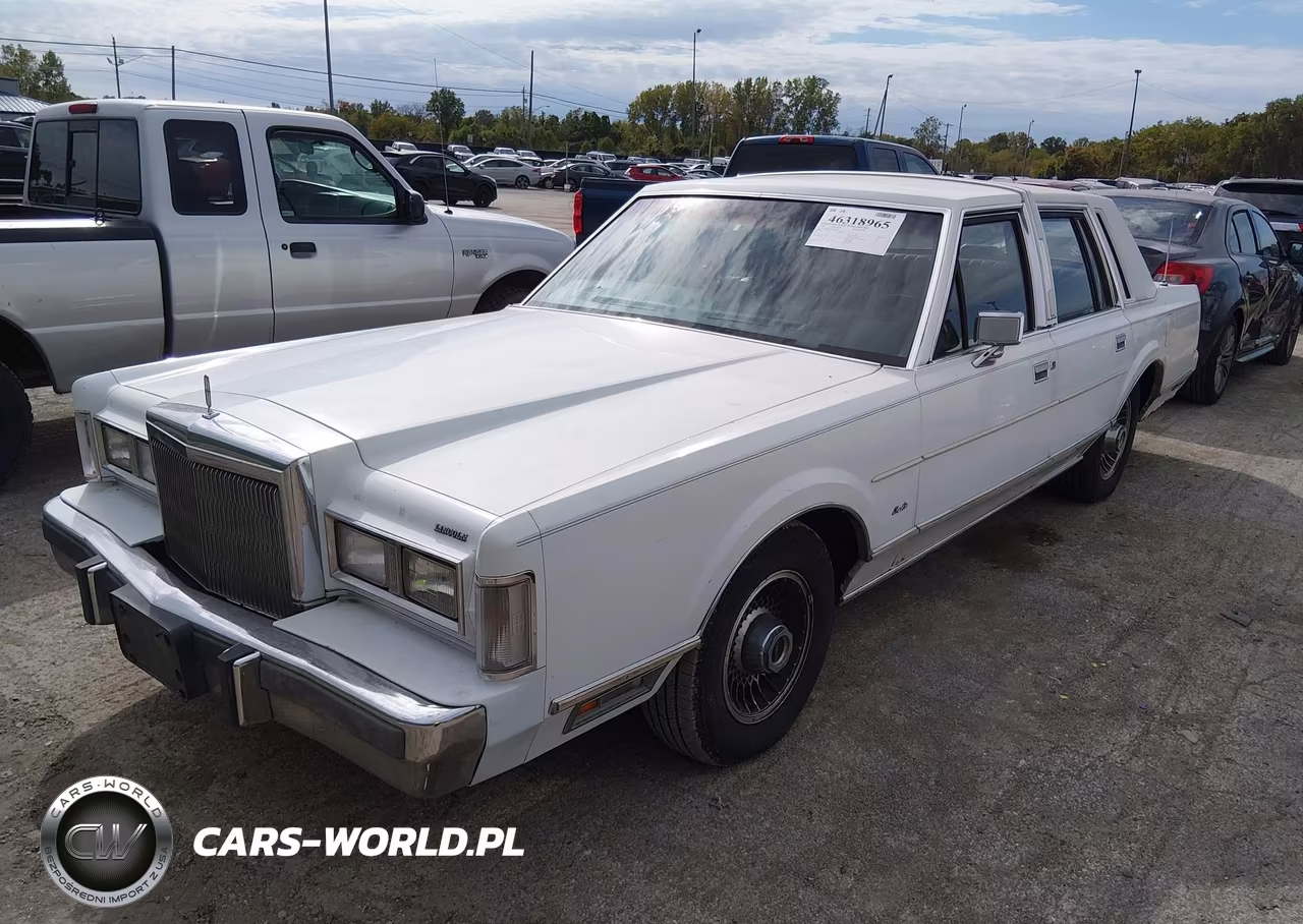 1988 Lincoln Town Car VIN:1LNBM81F1JY789403 - 2