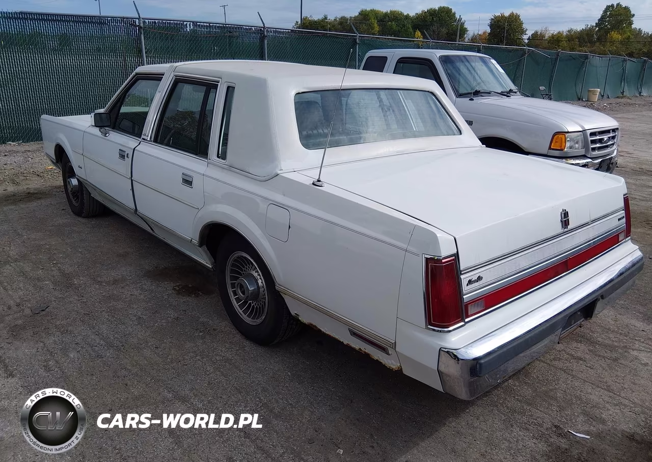 1988 Lincoln Town Car VIN:1LNBM81F1JY789403 - 3