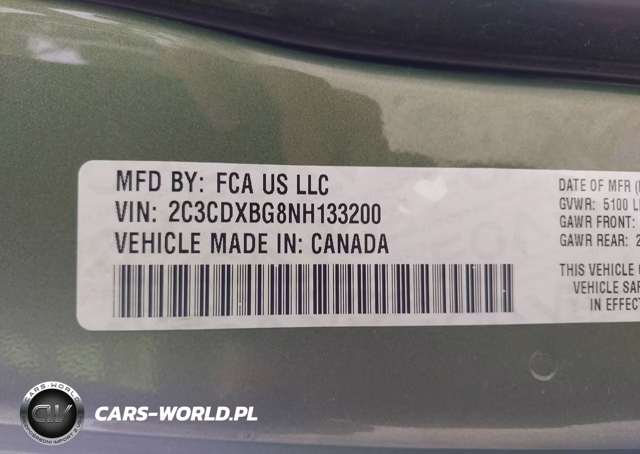 2022 Dodge Charger Sxt Rwd VIN:2C3CDXBG8NH133200 - 9