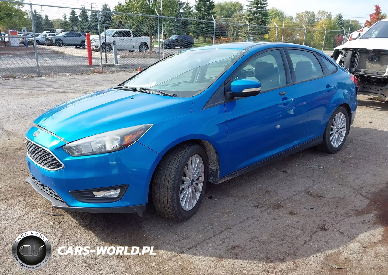 2015 Ford Focus Se VIN:1FADP3F22FL200172 - 2