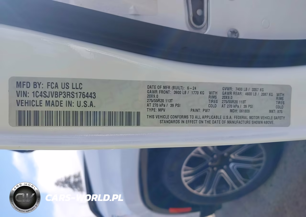 2024 Jeep Wagoneer Series Ii 4X4 VIN:1C4SJVBP3RS176443 - 9