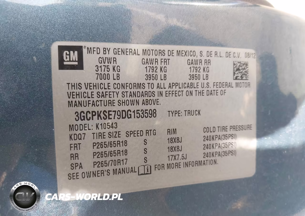 2013 Chevrolet Silverado 1500 Lt VIN:3GCPKSE79DG153598 - 9