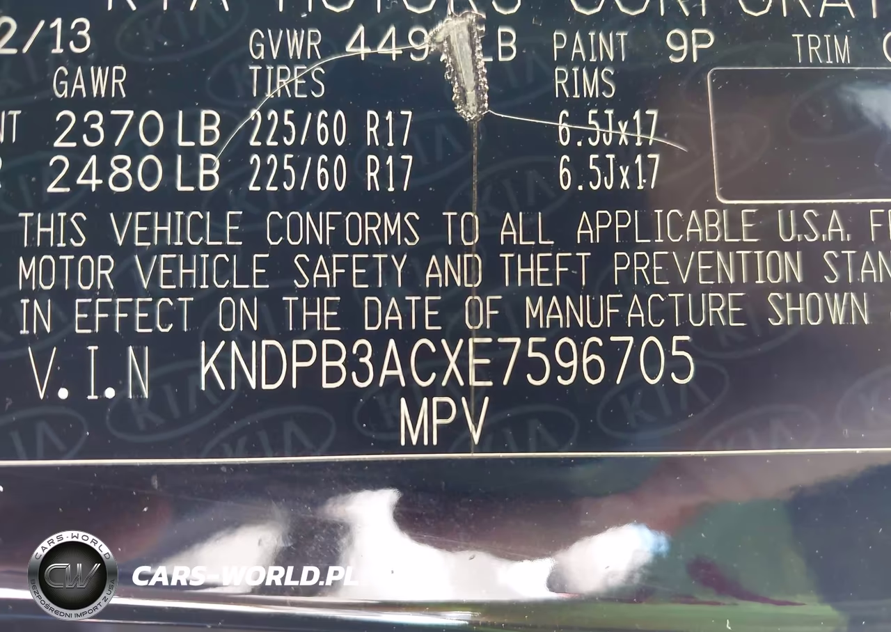 2014 Kia Sportage Lx VIN:KNDPB3ACXE7596705 - 9