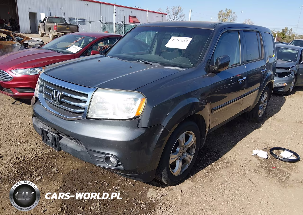2012 Honda Pilot Ex VIN:5FNYF4H42CB014505 - 2