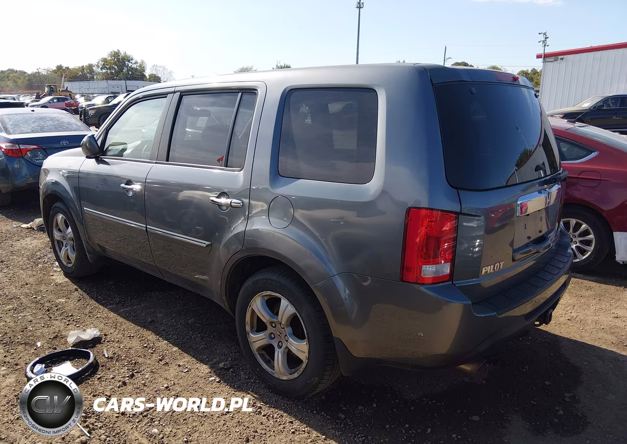 2012 Honda Pilot Ex VIN:5FNYF4H42CB014505 - 3