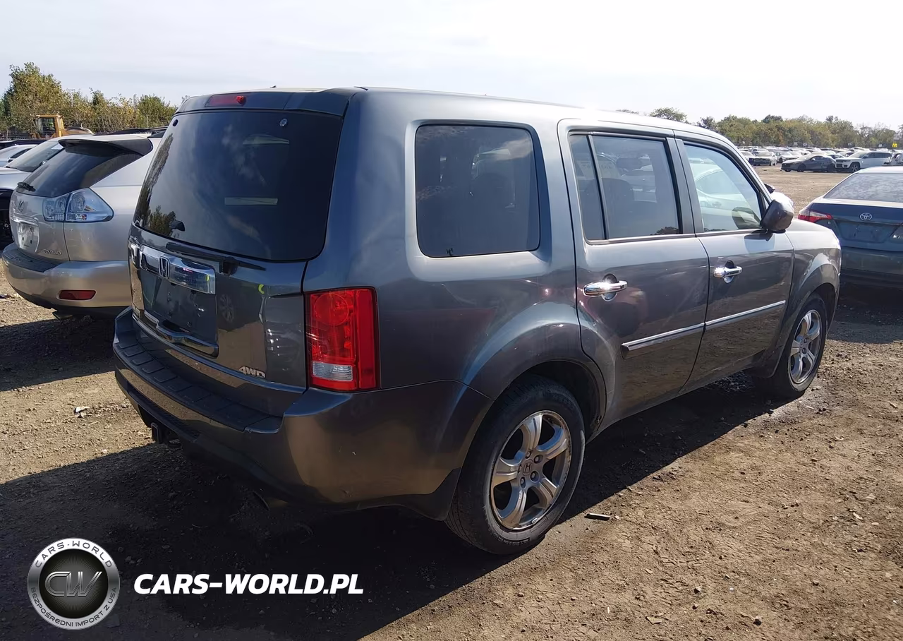 2012 Honda Pilot Ex VIN:5FNYF4H42CB014505 - 4
