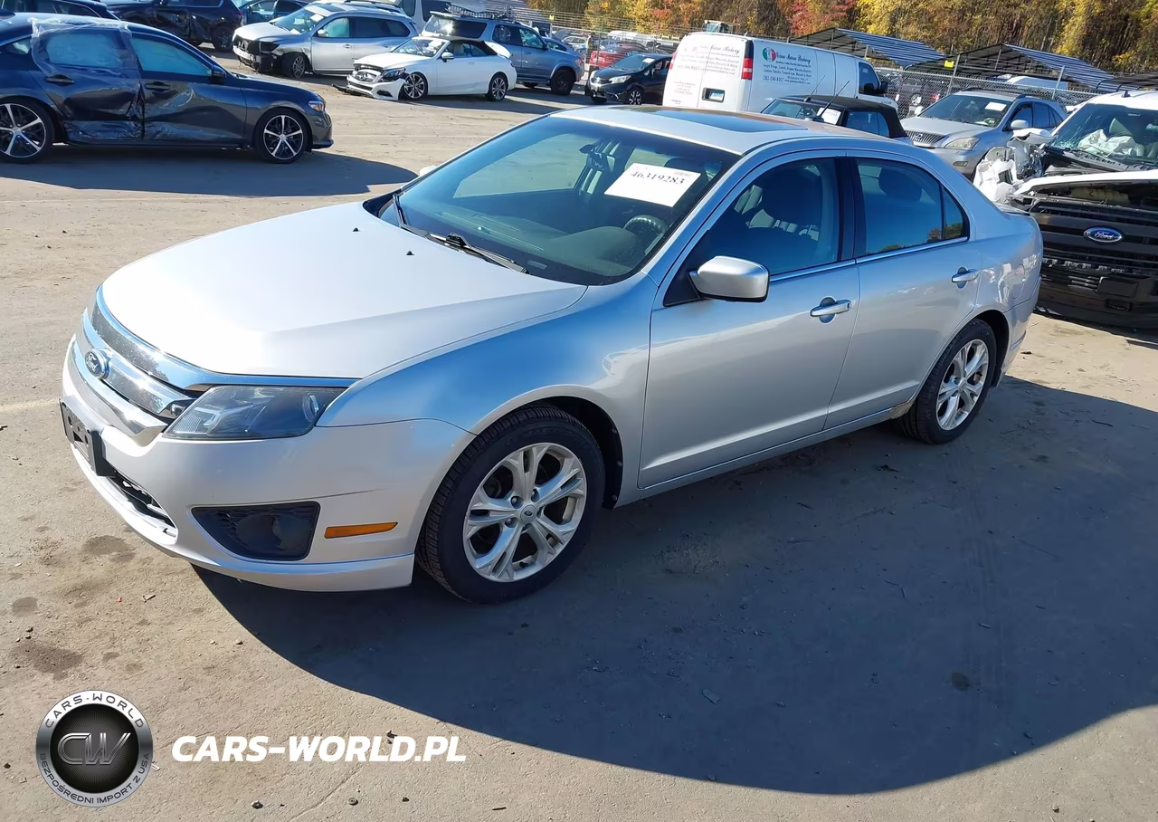 2012 Ford Fusion Se VIN:3FAHP0HA2CR153940 - 2