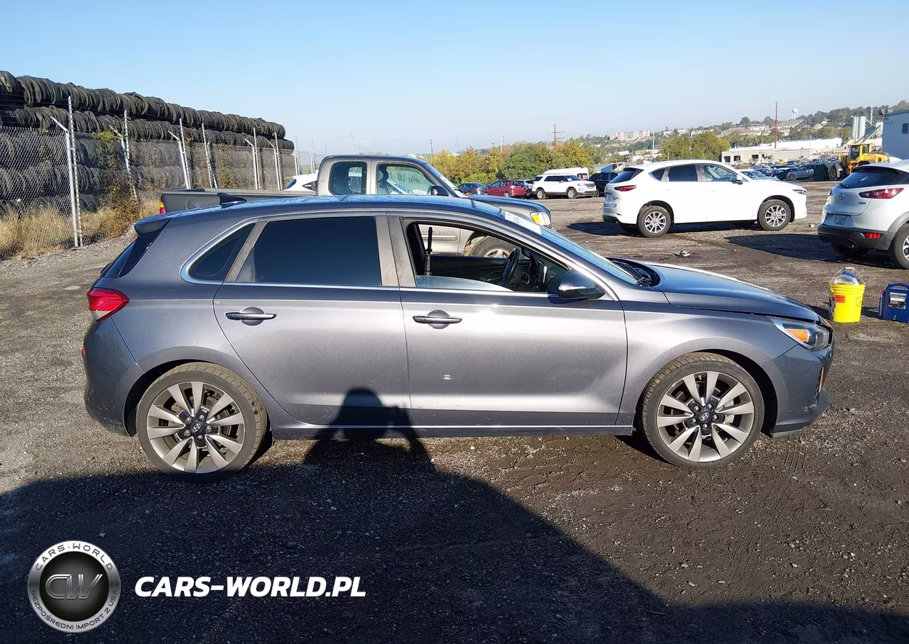 2018 Hyundai Elantra Gt Sport VIN:KMHH55LC5JU077007 - 13