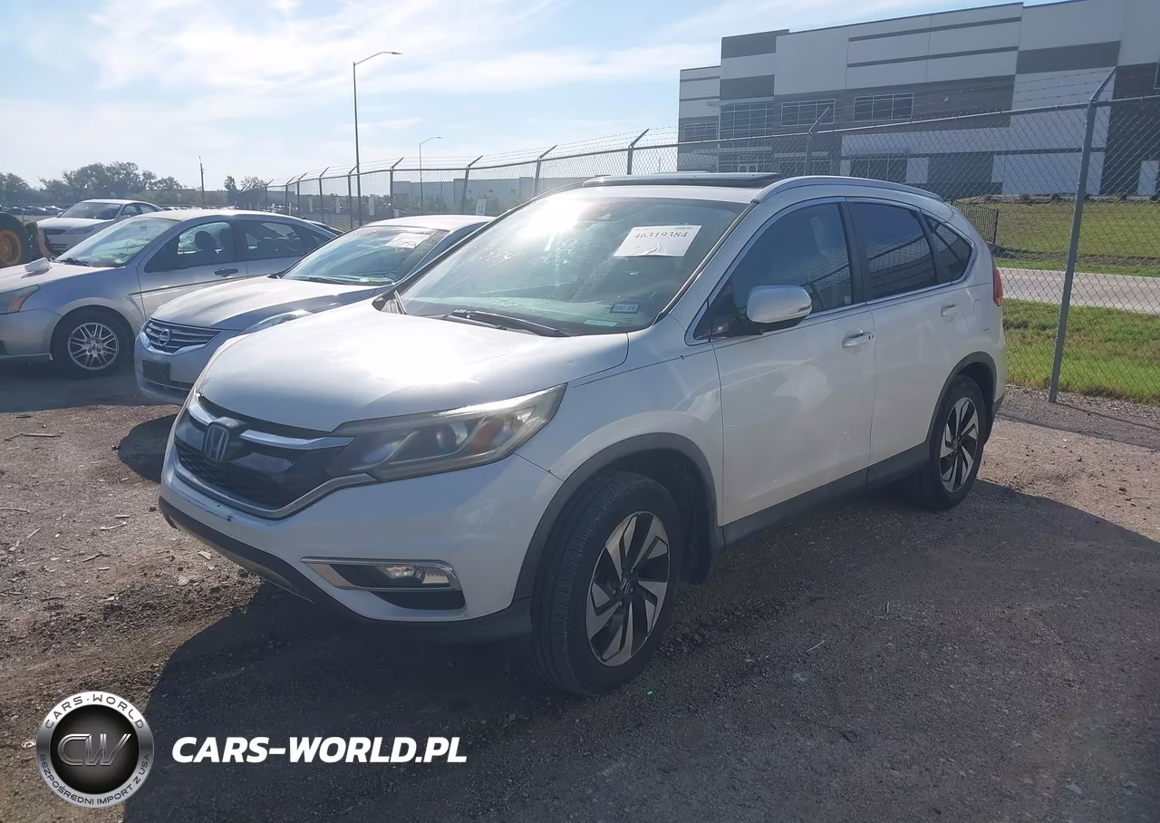 2015 Honda Cr-V Touring VIN:5J6RM4H9XFL089437 - 2