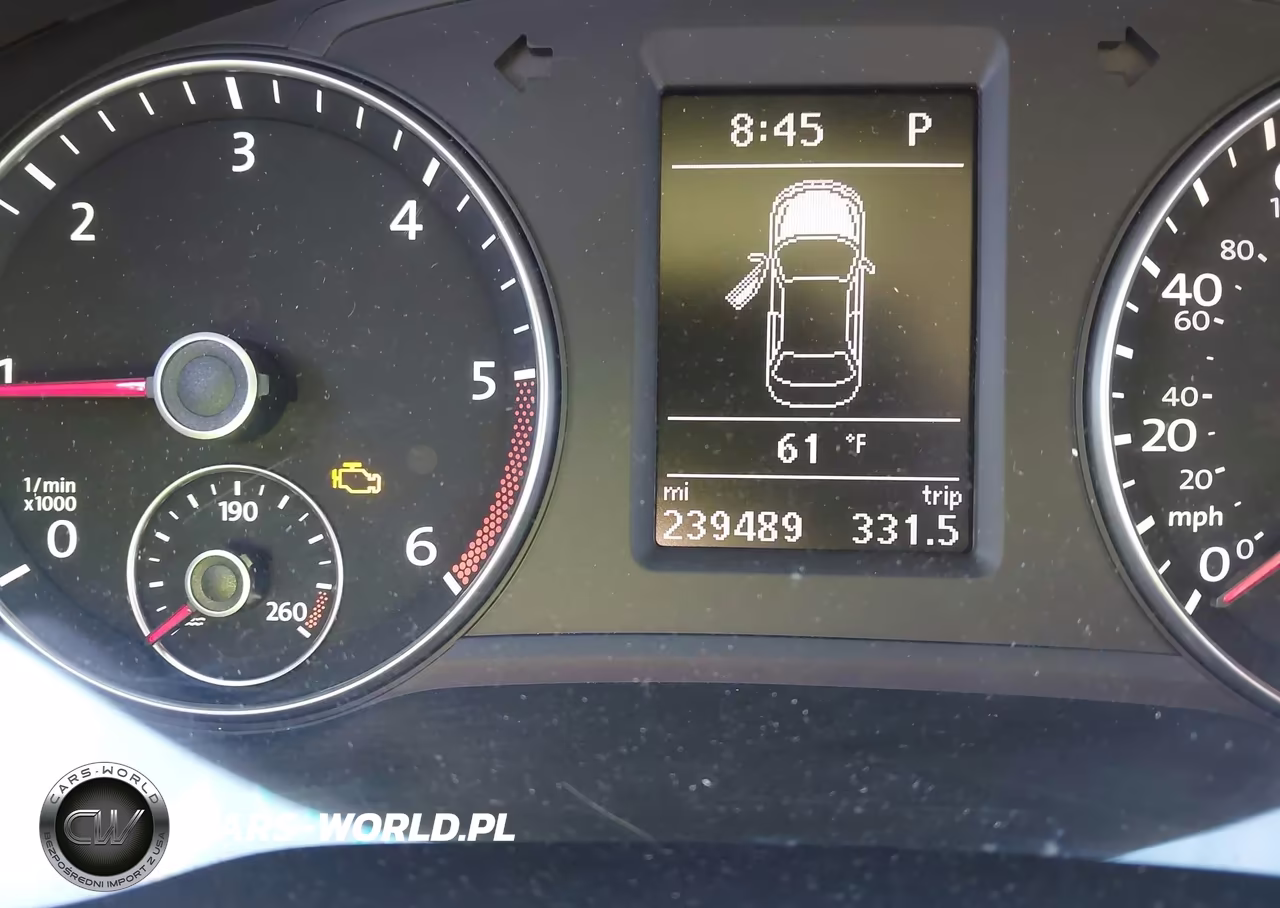 2014 Volkswagen Passat 2.0L Tdi Sel Premium VIN:1VWCN7A33EC062933 - 7