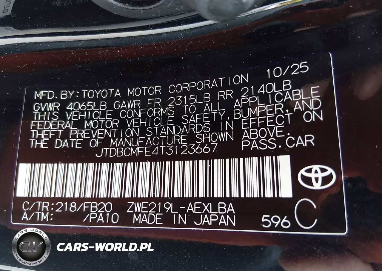 2026 Toyota Corolla Hybrid Hybrid Le VIN:JTDBCMFE4T3123667 - 9