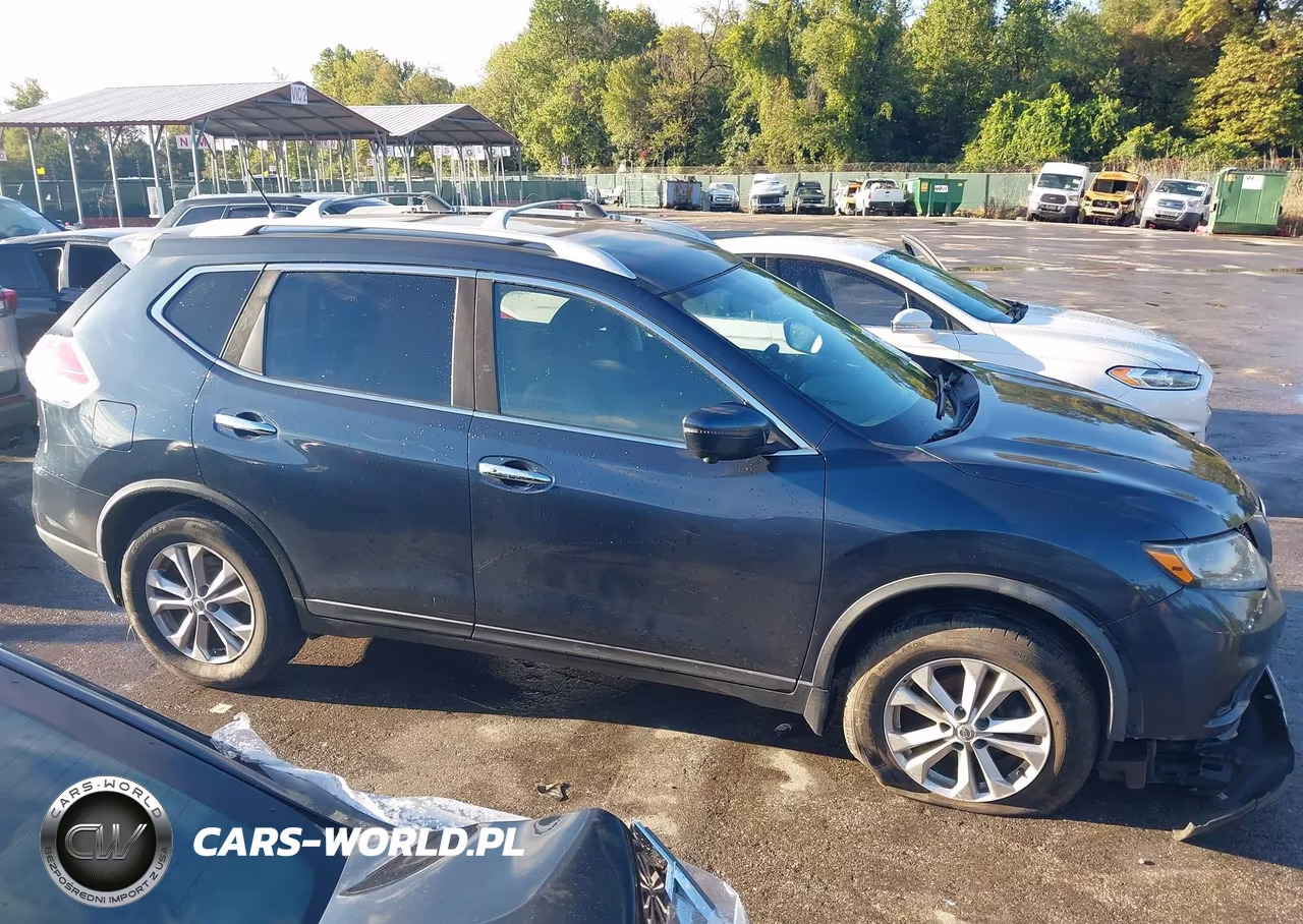 2016 Nissan Rogue Sv VIN:KNMAT2MV8GP728535 - 14