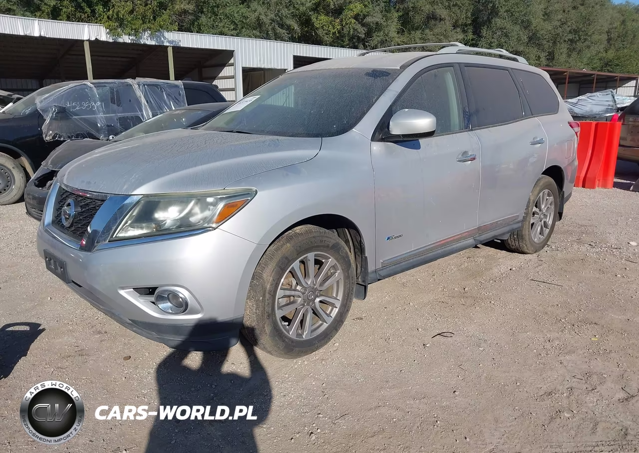 2014 Nissan Pathfinder Hybrid Sl VIN:5N1CR2MNXEC661234 - 2
