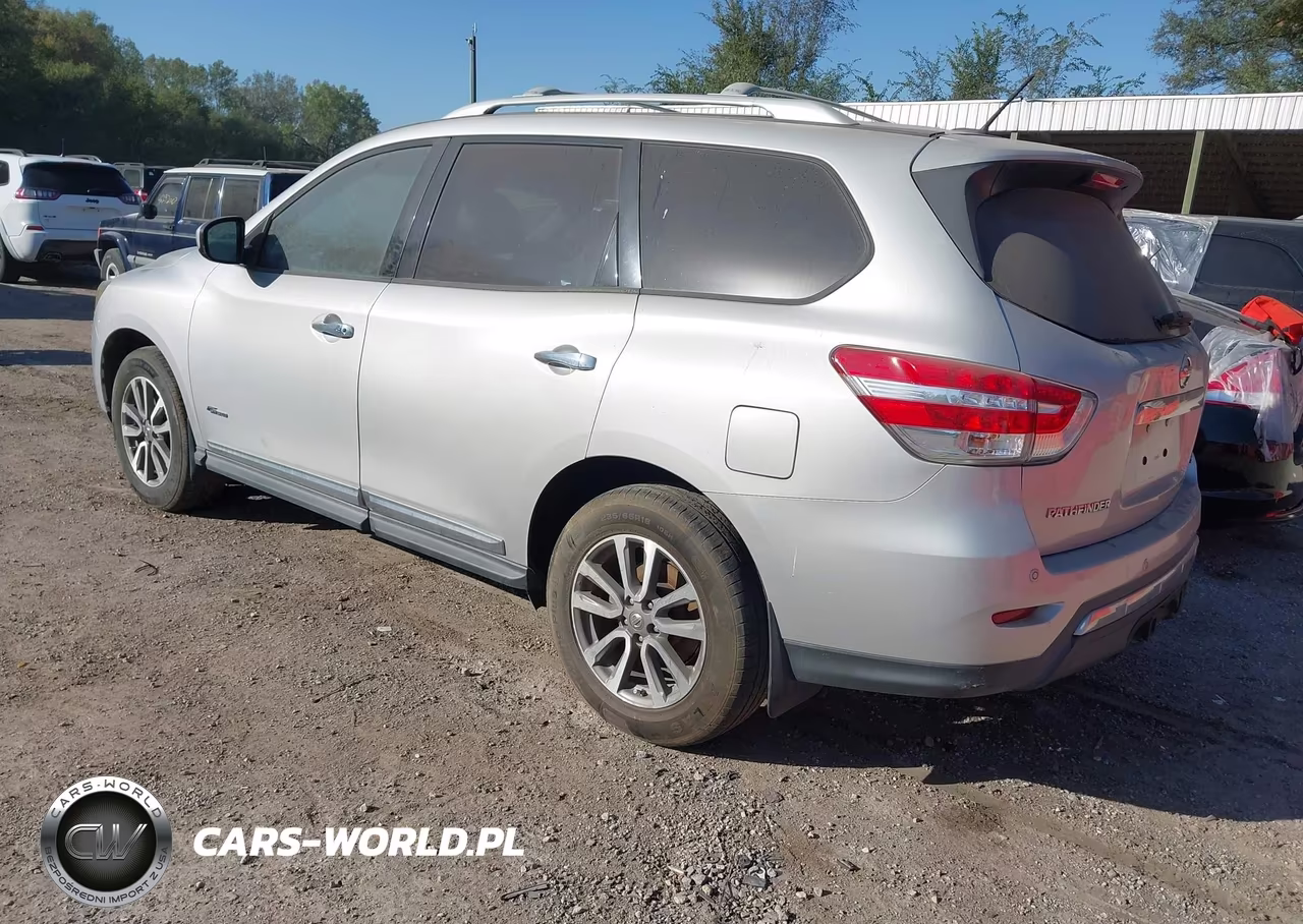 2014 Nissan Pathfinder Hybrid Sl VIN:5N1CR2MNXEC661234 - 3