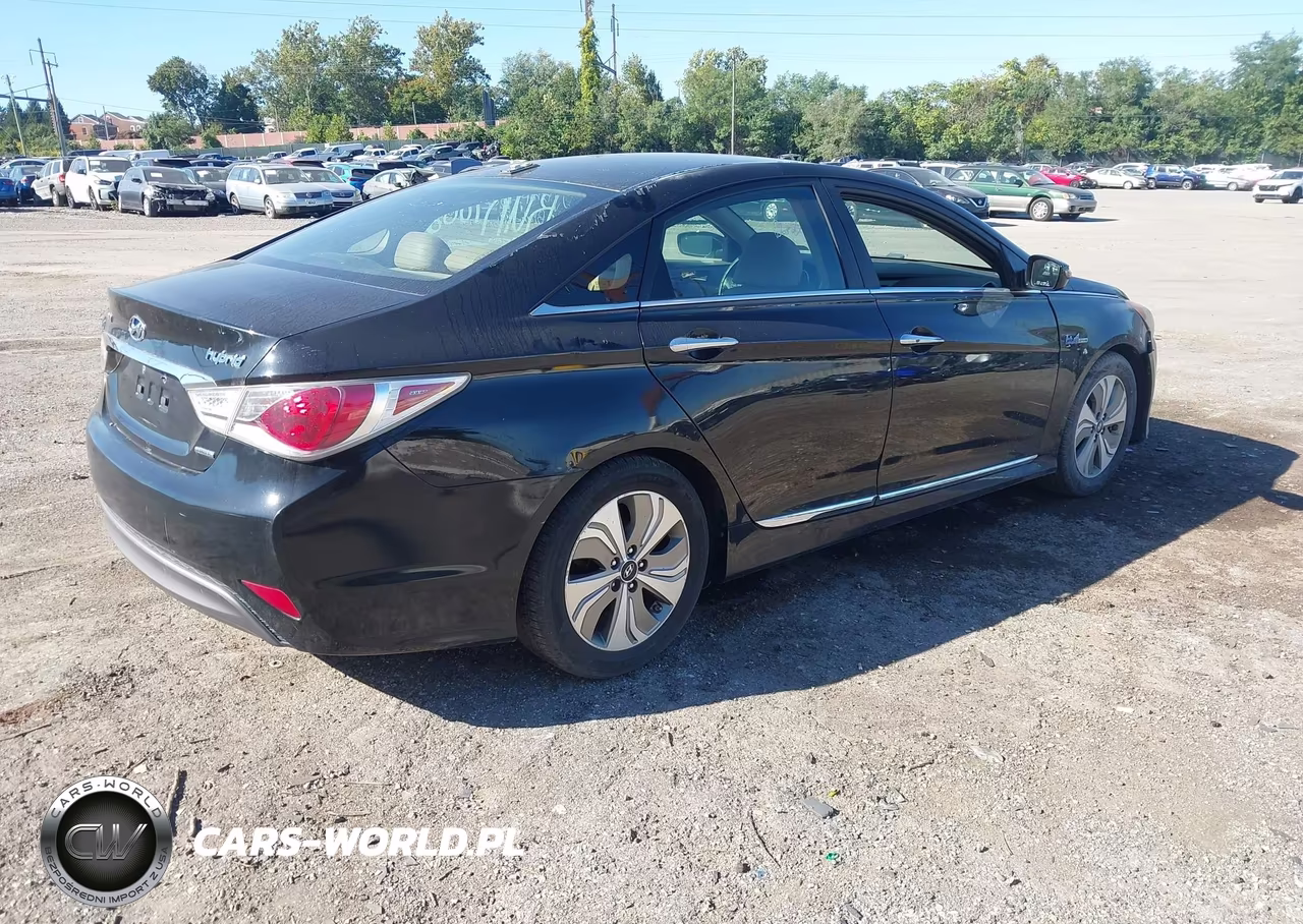 2013 Hyundai Sonata Hybrid Limited VIN:KMHEC4A4XDA092025 - 4
