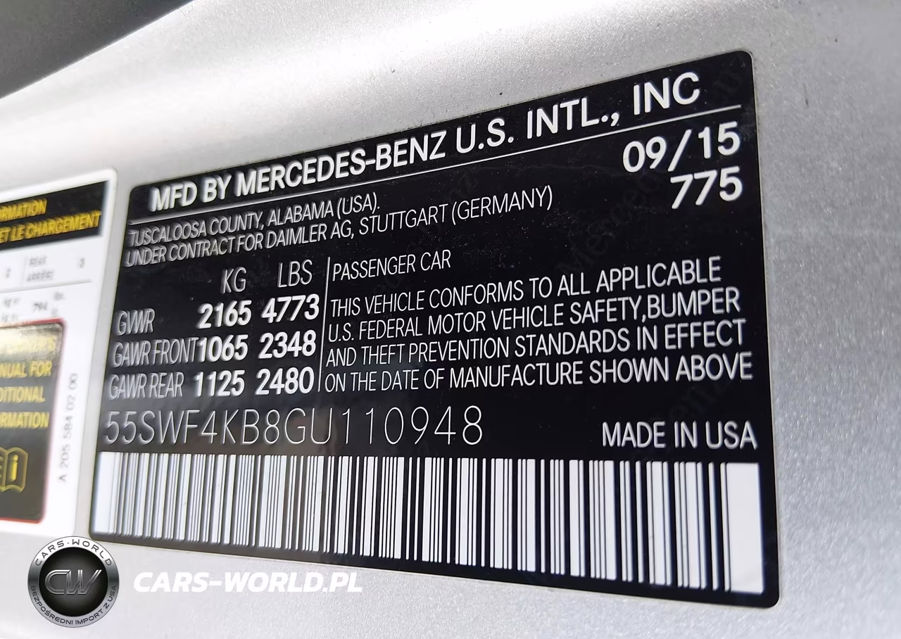 2016 Mercedes-Benz C 300 4Matic VIN:55SWF4KB8GU110948 - 9