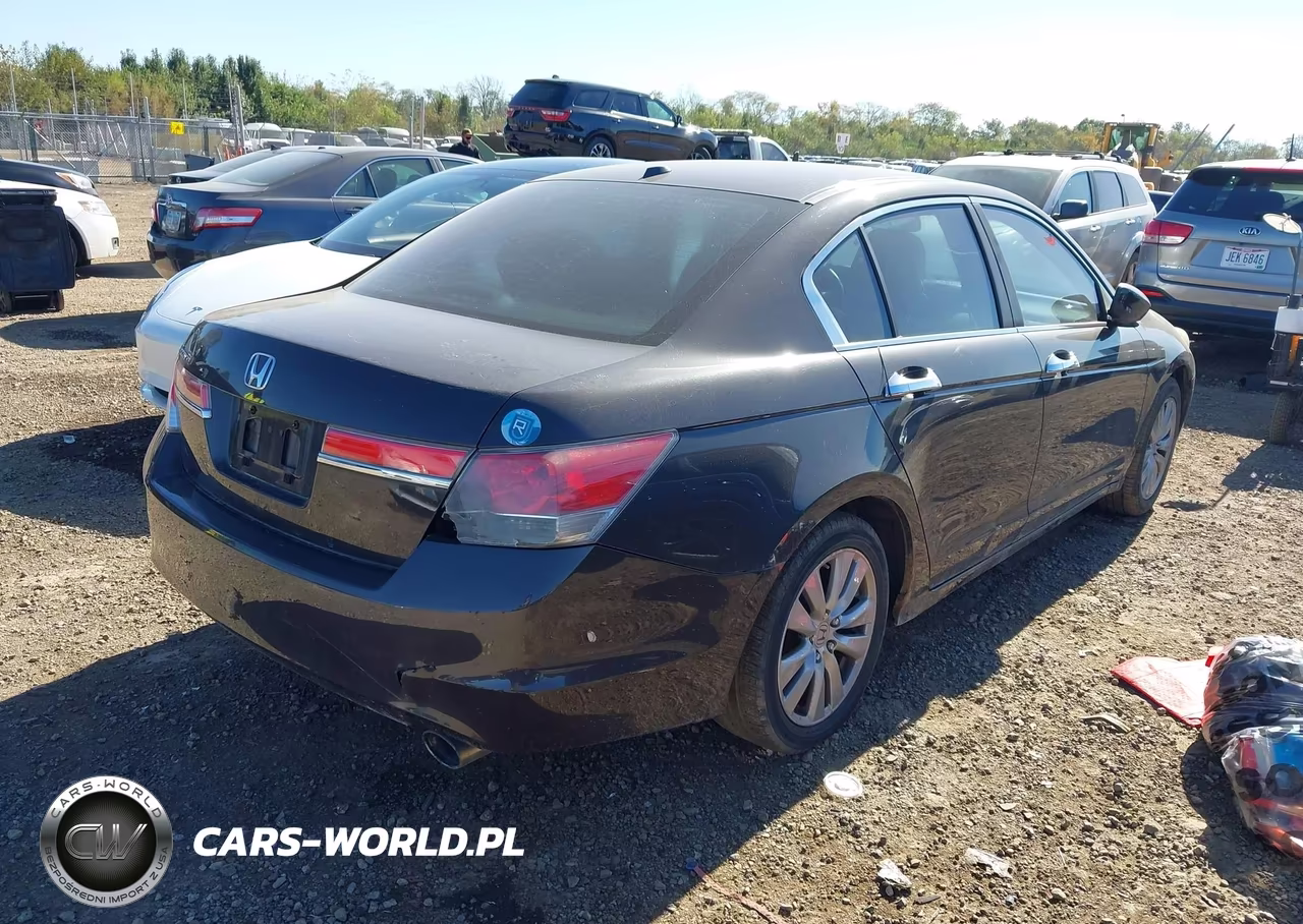 2011 Honda Accord 2.4 Ex-L VIN:1HGCP2F85BA148256 - 4