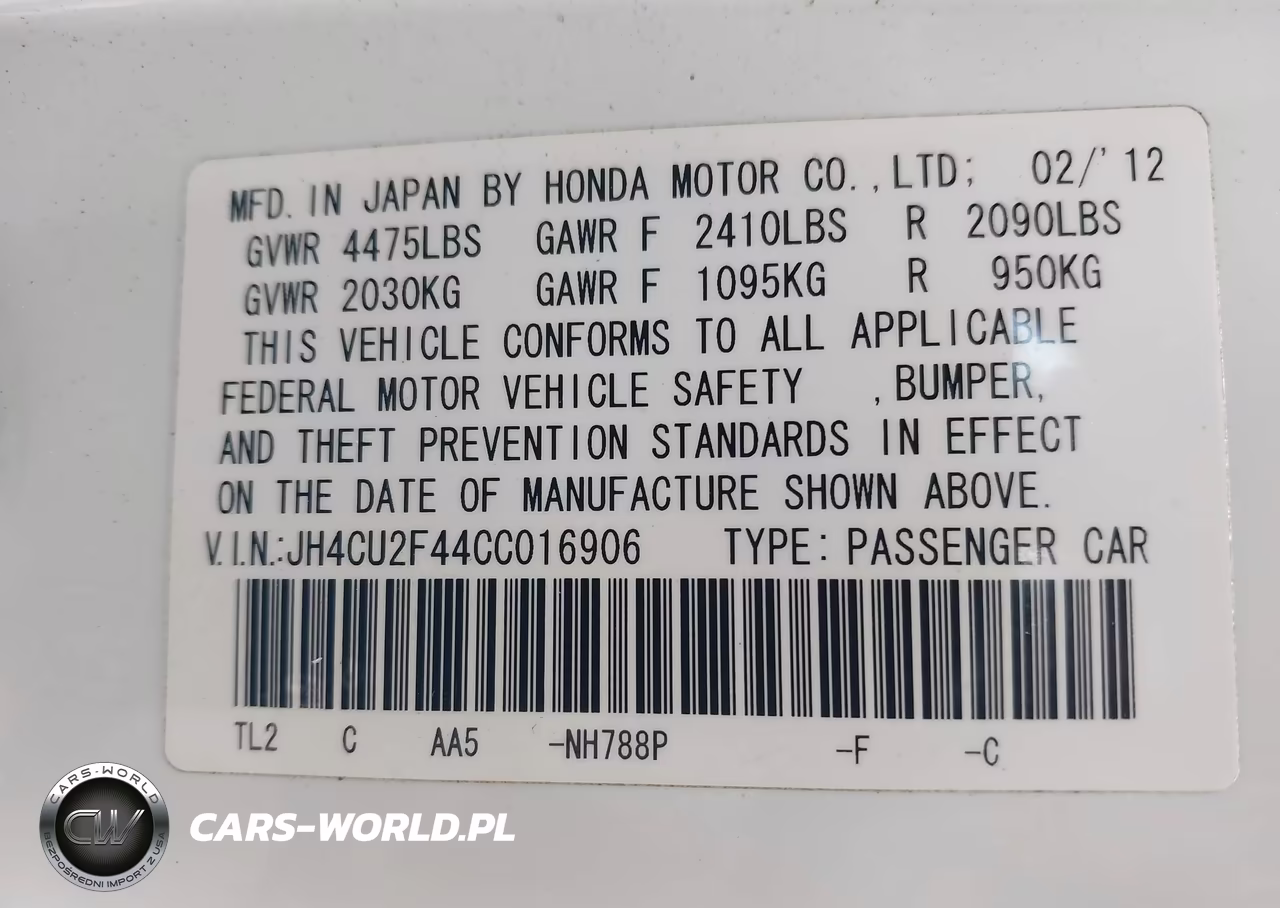 2012 Acura Tsx 2.4 VIN:JH4CU2F44CC016906 - 9