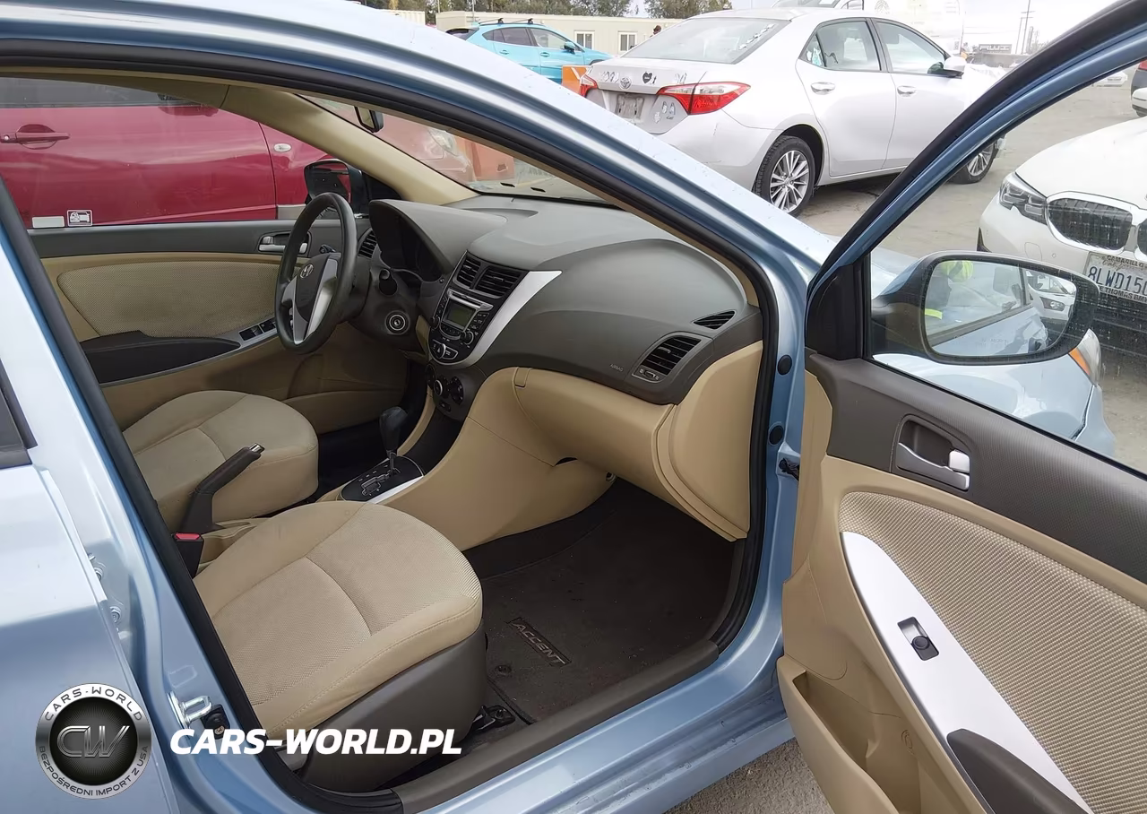 2012 Hyundai Accent Gls VIN:KMHCT4AE8CU093574 - 5