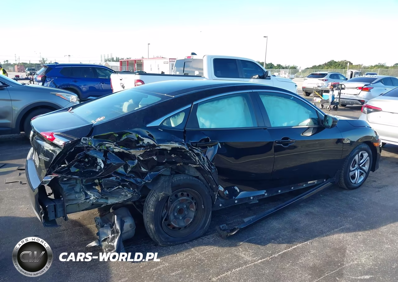 2017 Honda Civic Lx VIN:19XFC2F58HE079002 - 4