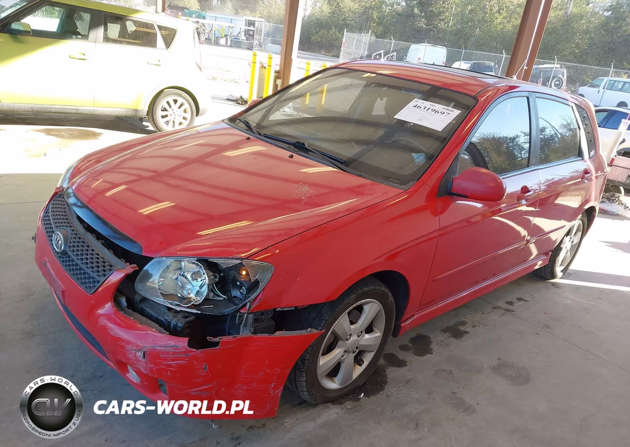 2008 Kia Spectra5 Sx VIN:KNAFE161085012985 - 2