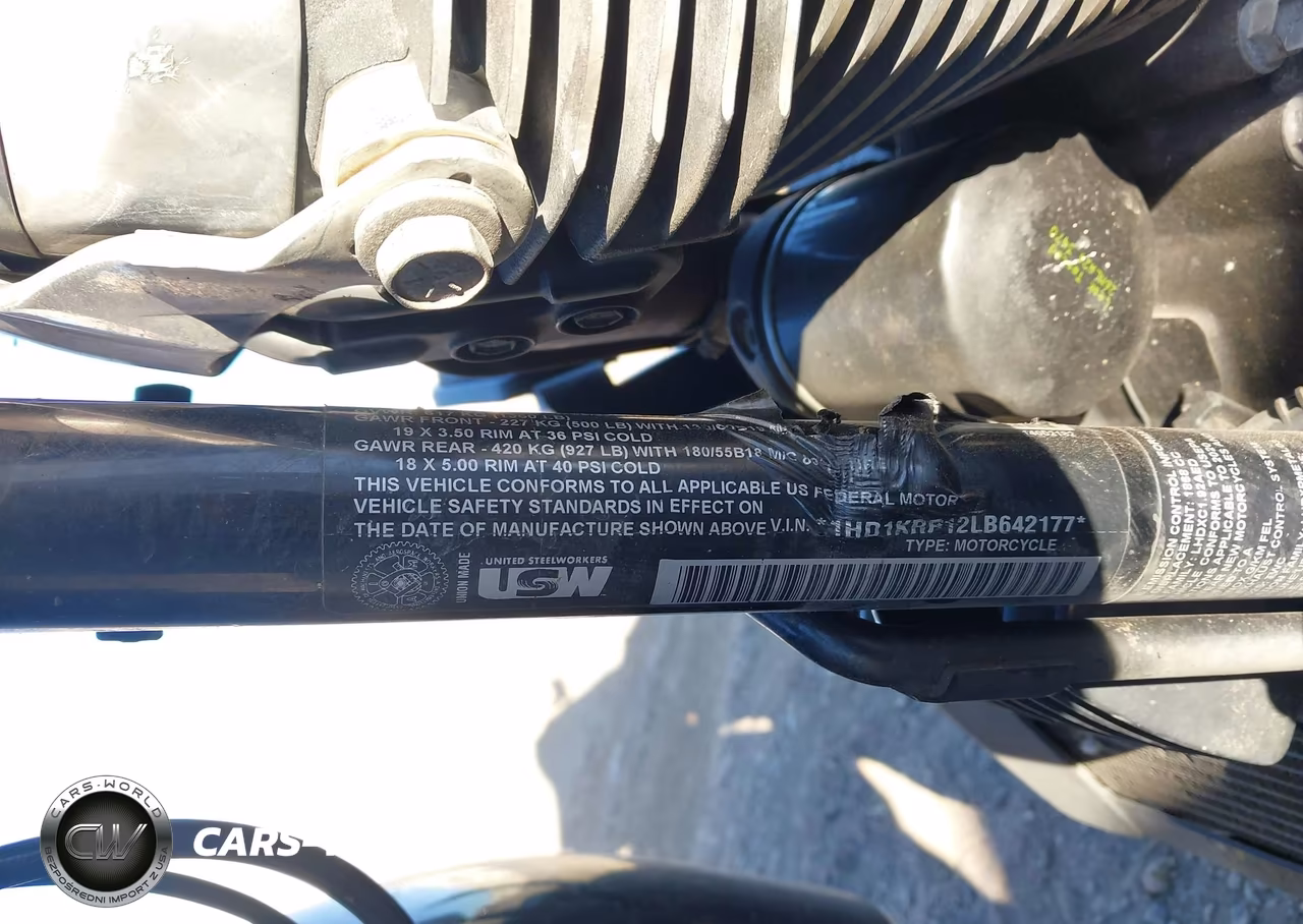 2020 Harley-Davidson Flhxs VIN:1HD1KRP12LB642177 - 10