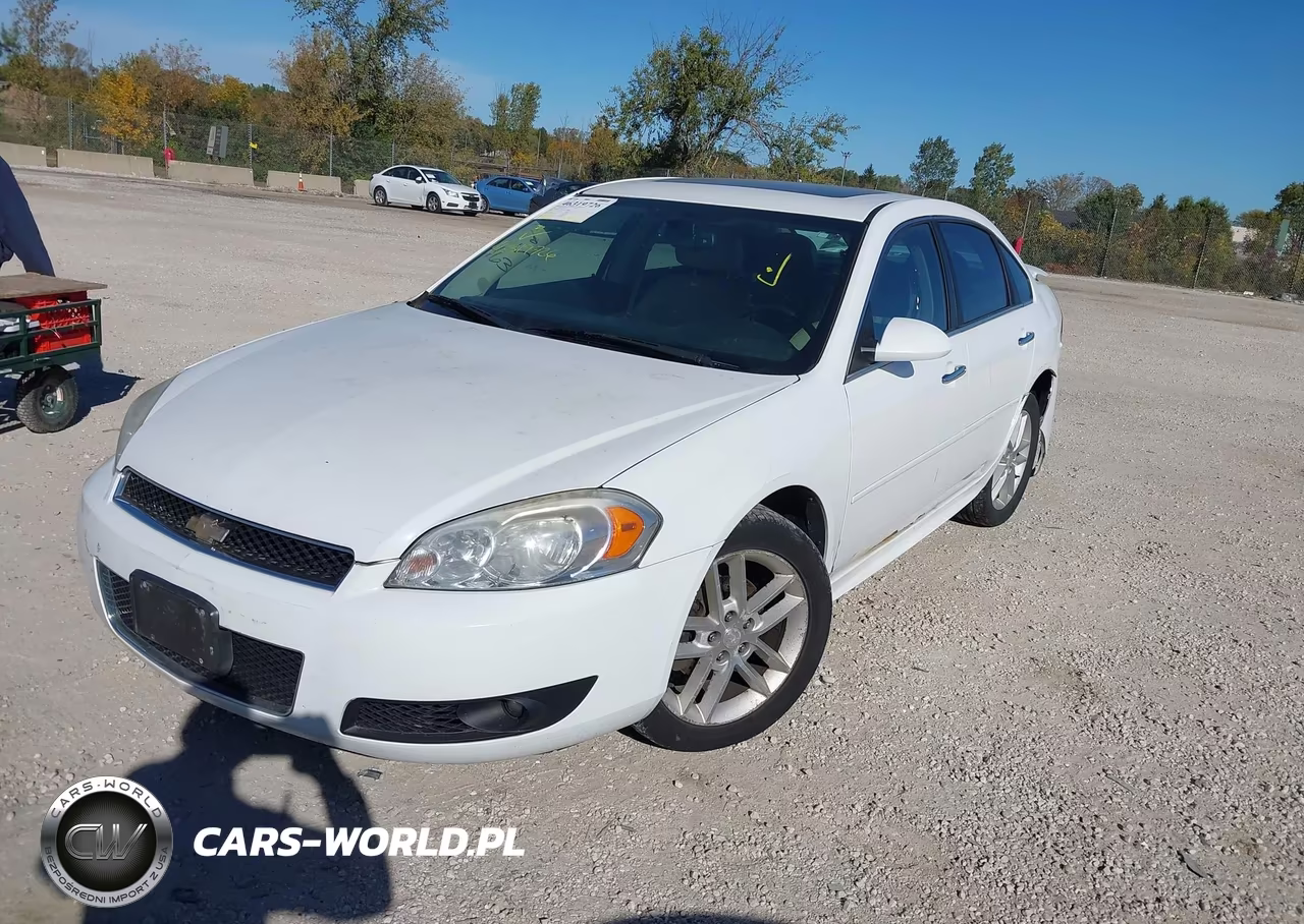 2012 Chevrolet Impala Ltz VIN:2G1WC5E31C1178258 - 2