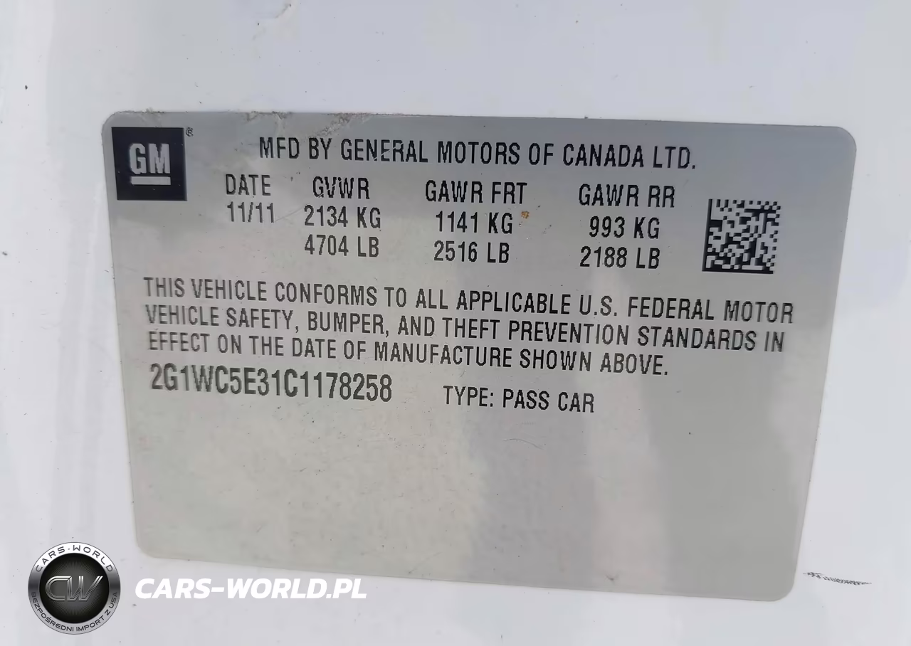 2012 Chevrolet Impala Ltz VIN:2G1WC5E31C1178258 - 9