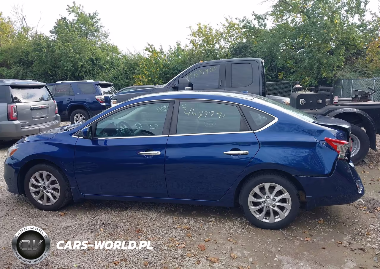 2019 Nissan Sentra Sv VIN:3N1AB7AP6KY405455 - 14