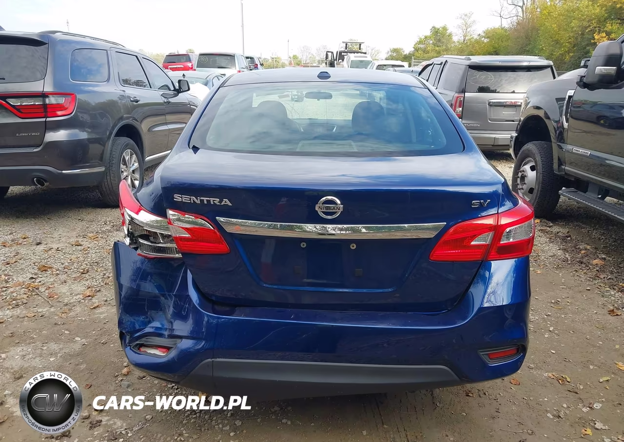 2019 Nissan Sentra Sv VIN:3N1AB7AP6KY405455 - 16