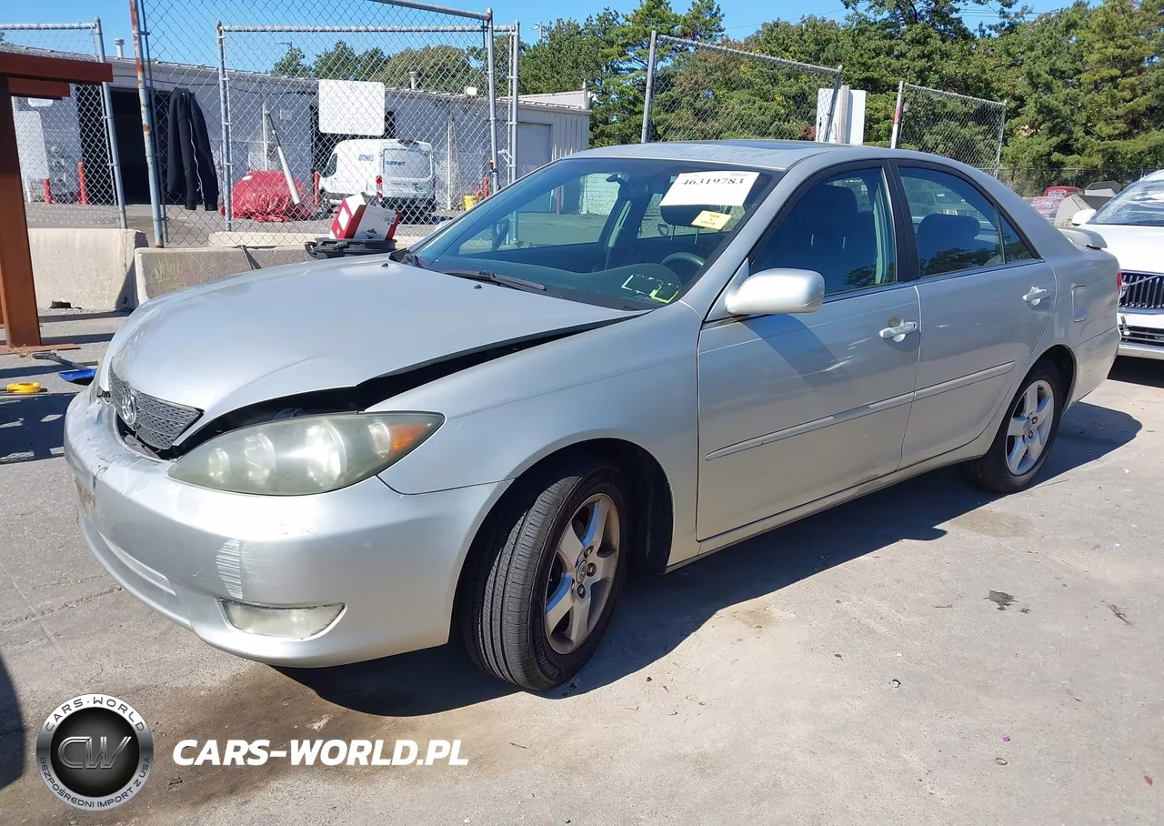 2005 Toyota Camry Se VIN:4T1BE32K45U524550 - 2