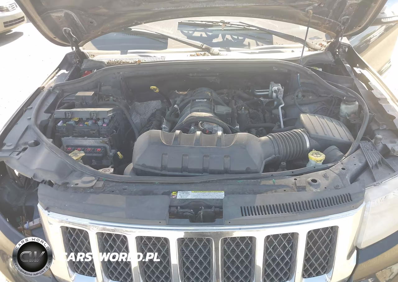 2013 Jeep Grand Cherokee Overland VIN:1C4RJFCT7DC620703 - 10
