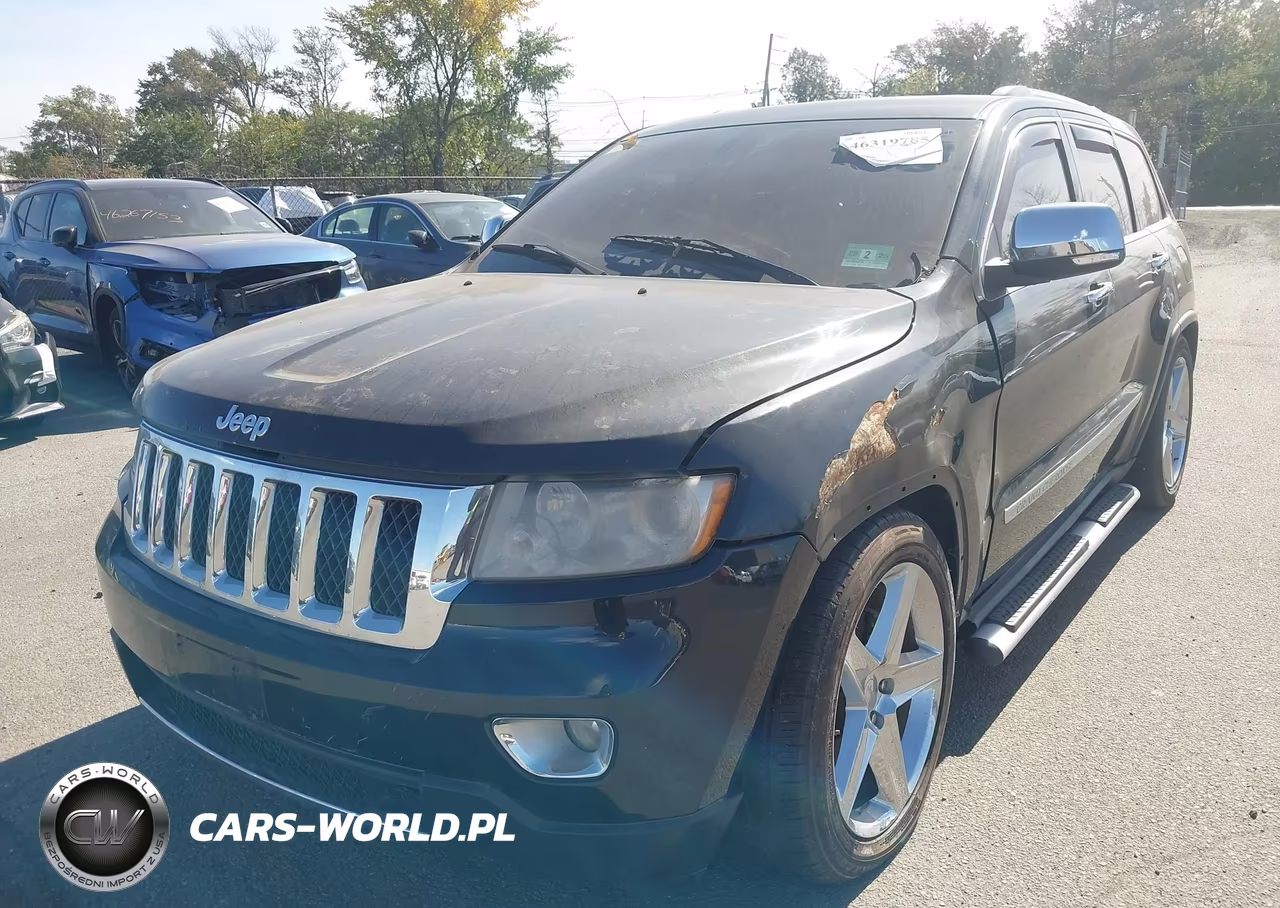 2013 Jeep Grand Cherokee Overland VIN:1C4RJFCT7DC620703 - 2