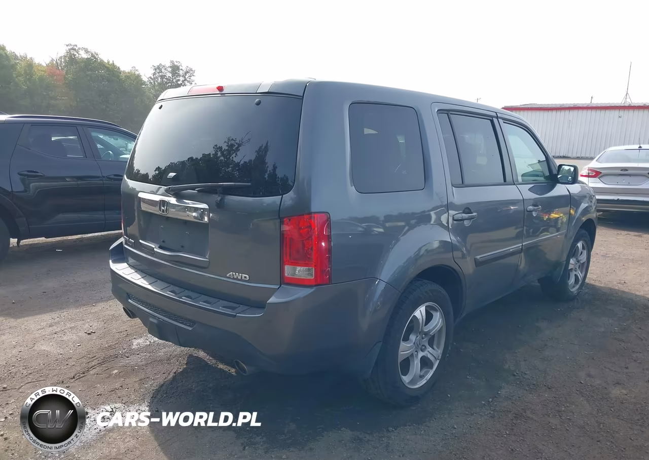 2012 Honda Pilot Ex-L VIN:5FNYF4H5XCB065694 - 4