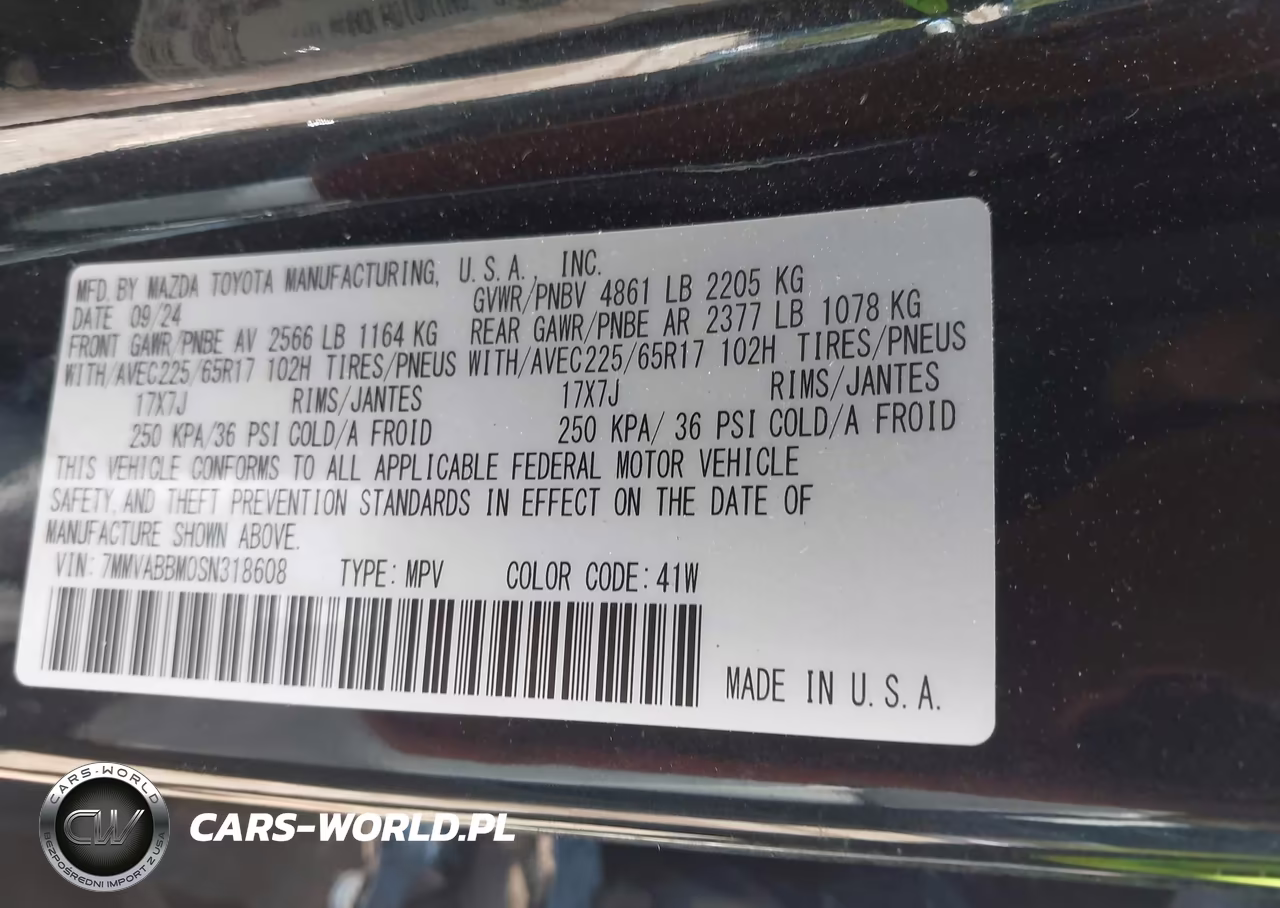 2025 Mazda Cx-50 2.5 S Preferred Package VIN:7MMVABBM0SN318608 - 9