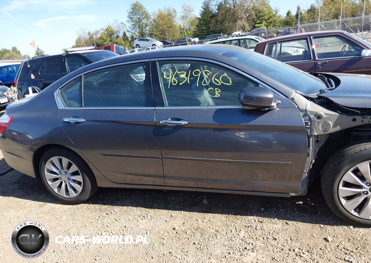 2013 Honda Accord Ex-L V-6 VIN:1HGCR3F84DA031674 - 14